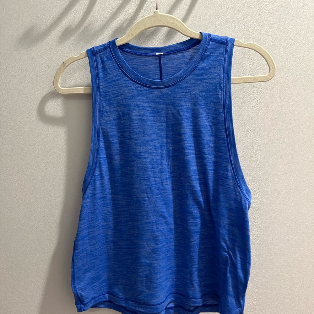 Lululemon Athletica Blue Muscle Tank